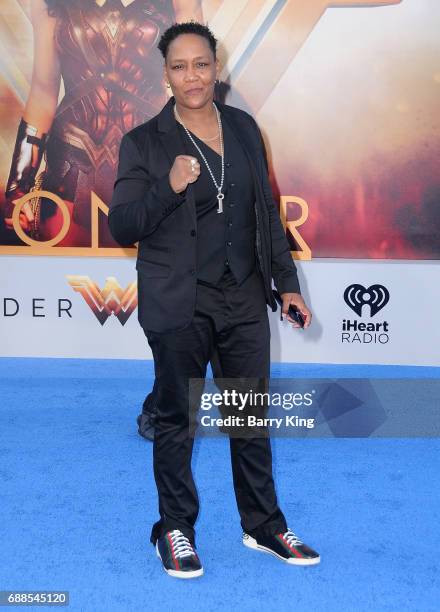 Actress Ann Wolfe attends the World Premiere of Warner Bros. Pictures' 'Wonder Woman' at the Pantages Theatre on May 25, 2017 in Hollywood,...