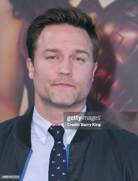 Actor Scott Porter attends the World Premiere of Warner Bros. Pictures' 'Wonder Woman' at the Pantages Theatre on May 25, 2017 in Hollywood,...