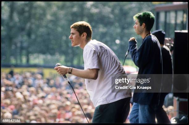 Adam Yauch , Mike Diamond , Adam Horovitz , Beastie Boys, Pukkelpop Festival, Hasselt, Belgium, .