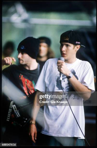 Adam Yauch , Mike Diamond , Adam Horovitz , Beastie Boys, Pukkelpop Festival, Hasselt, Belgium, .