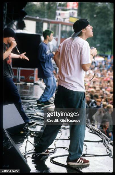 Adam Yauch , Mike Diamond , Adam Horovitz , Beastie Boys, Pukkelpop Festival, Hasselt, Belgium, .