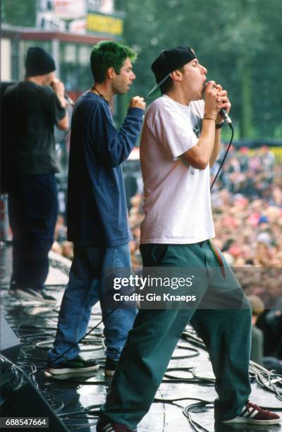 Adam Yauch , Mike Diamond , Adam Horovitz , Beastie Boys, Pukkelpop Festival, Hasselt, Belgium, .