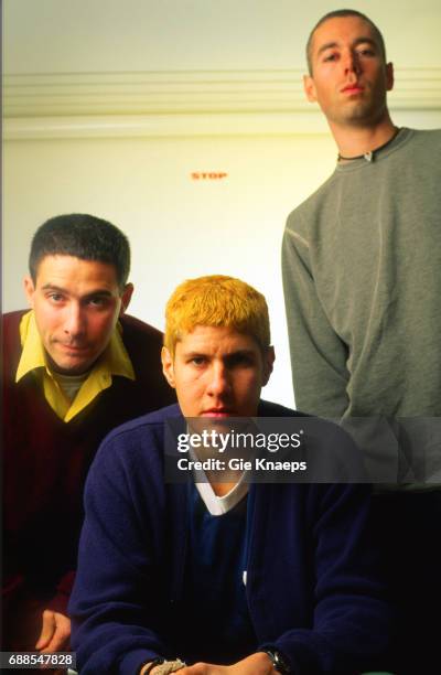 Adam Yauch , Mike Diamond , Adam Horovitz , Beastie Boys, SAS Hotel, Brussels, Belgium, .