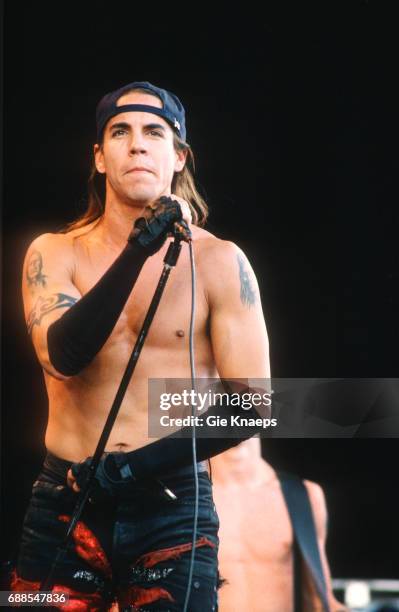 Red Hot Chili Peppers, Anthony Kiedis, Pinkpop Festival, Landgraaf, Holland, .