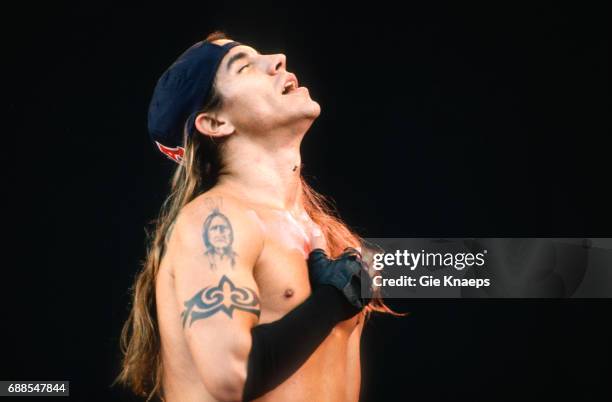 Red Hot Chili Peppers, Anthony Kiedis, Pinkpop Festival, Landgraaf, Holland, .