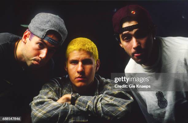 Adam Yauch , Mike Diamond , Adam Horovitz , Beastie Boys, AB , Brussels, Belgium, .