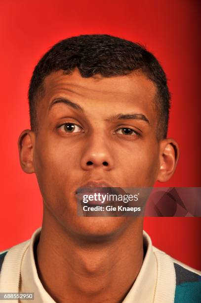 Stromae, exclusive photoshoot with Stromae, Humo's Pop Poll de Luxe, Sportpaleis, Antwerpen, Belgium, .