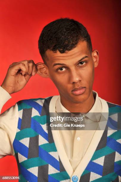 Stromae, exclusive photoshoot with Stromae, Humo's Pop Poll de Luxe, Sportpaleis, Antwerpen, Belgium, .