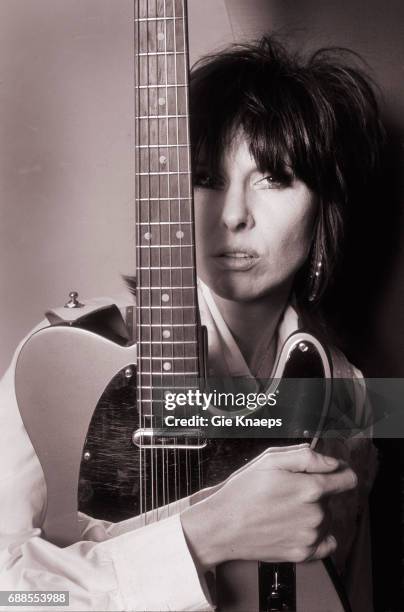 The Pretenders, Chrissie Hynde, The Pretenders, Frankfurt, Germany, April 1987.