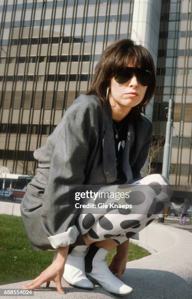 The Pretenders, Chrissie Hynde, The Pretenders, Frankfurt, Germany, April 1987.