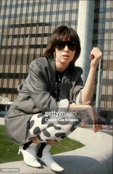 The Pretenders, Chrissie Hynde, The Pretenders, Frankfurt, Germany, April 1987.