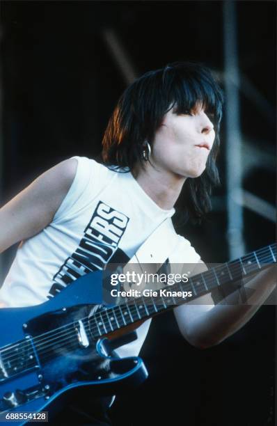 Chrissie Hynde, The Pretenders, Rock Werchter Festival, Werchter, Belgium, .