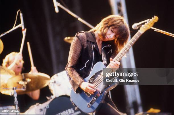 Chrissie Hynde, Martin Chambers, The Pretenders, Kiewit, Hasselt, Belgium, .