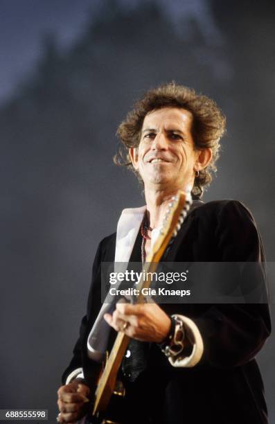 Voodoo Lounge Tour, Keith Richards, The Rolling Stones, Festivalpark, Werchter, Belgium, .