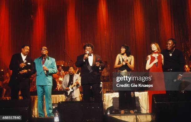 Eddie Floyd, Clarence Carter, Percy Sledge, Ann Peebles, Axelle Red, Sam Moore , The Soul of Axelle Red, Sportpaleis, Antwerpen, Belgium, .