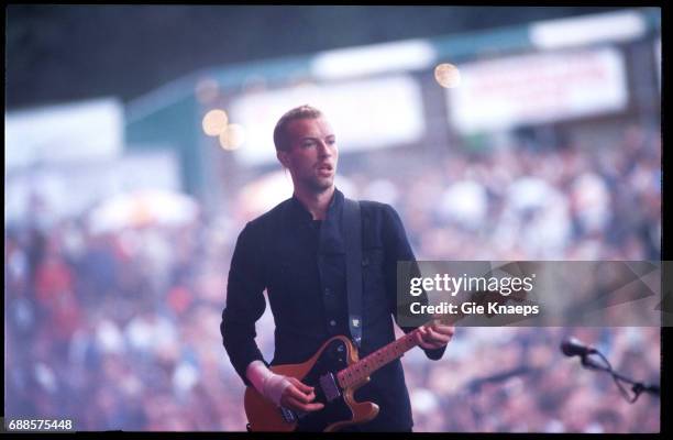 Coldplay, Chris Martin, Rock Werchter Festival, Werchter, Belgium, .