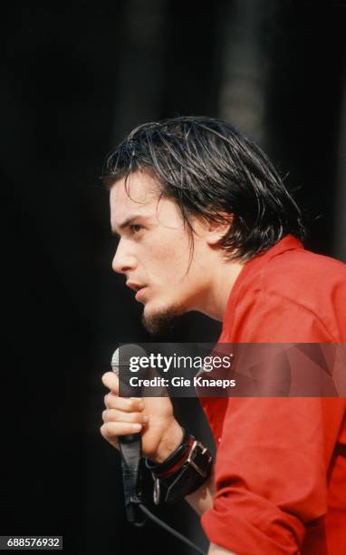 Faith No More, Mike Patton, Feyenoord Stadion , Rotterdam, Holland, .