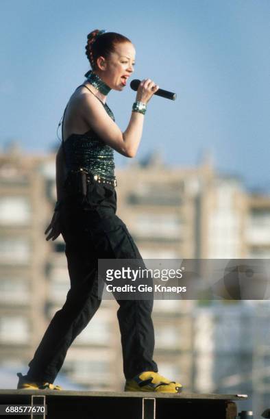 Garbage, Shirley Manson, Beach Rock Festival, Zeebrugge, Belgium, .