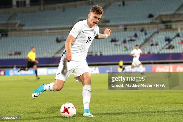 Myer Bevan of New Zealand during the FIFA U-20 World Cup Korea Republic 2017 group E match between New Zealand and Honduras at Cheonan Baekseok...