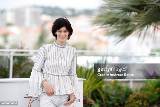 The Cinefondation and Short Films Jury member Clotilde Hesme attends the Jury Cinefondation during the 70th annual Cannes Film Festival at Palais des...
