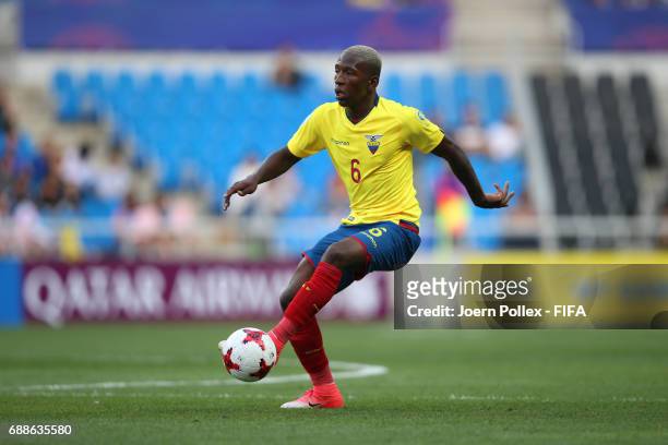 Pervis Estupinan of Ecuador during the FIFA U-20 World Cup Korea Republic 2017 group F match between Ecuador and USA at Incheon Munhak Stadium on May...