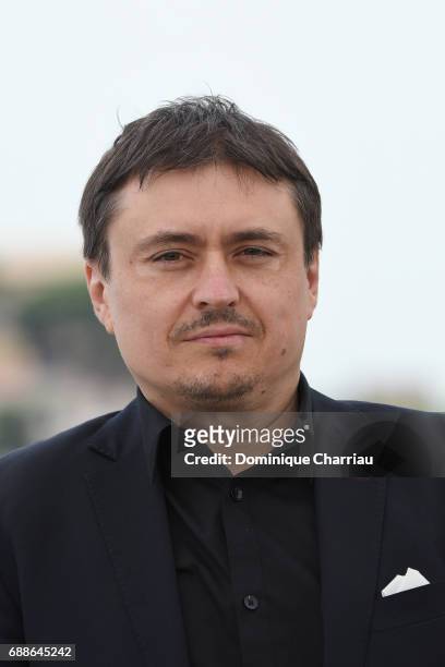 The Cinefondation and Short Films Jury member Cristian Mungiu attends the Jury Cinefondation during the 70th annual Cannes Film Festival at Palais...