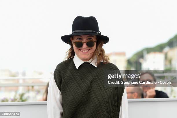 The Cinefondation and Short Films Jury member Athina Rachel Tsangari attends the Jury Cinefondation during the 70th annual Cannes Film Festival at...