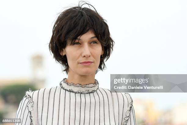 The Cinefondation and Short Films Jury member Clotilde Hesme attends the Jury Cinefondation during the 70th annual Cannes Film Festival at Palais des...