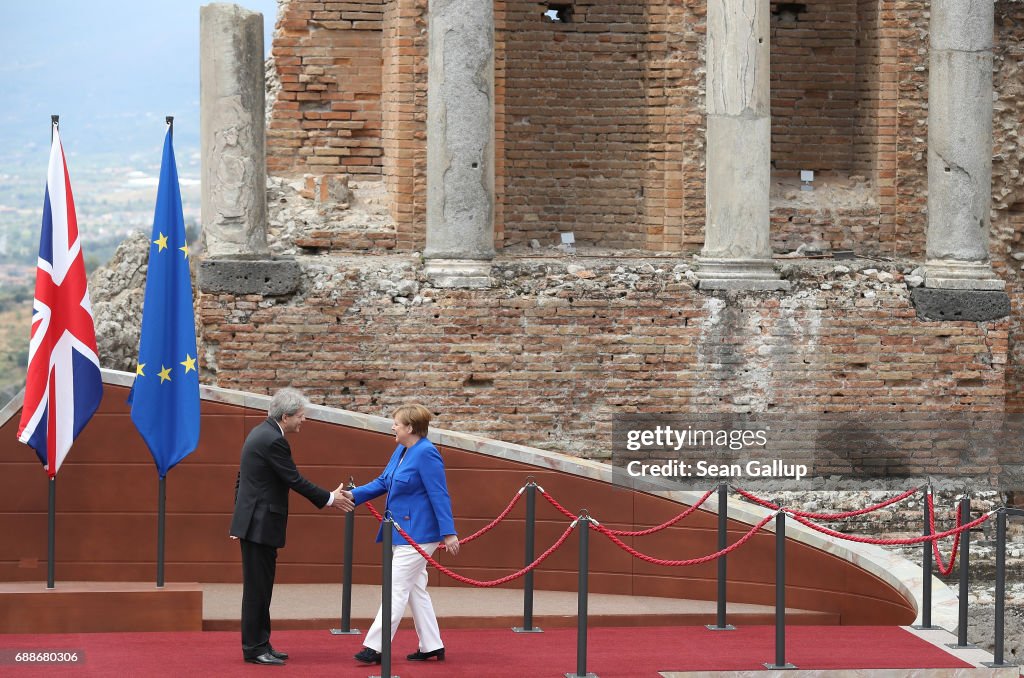 G7 Leaders Meet In Sicily