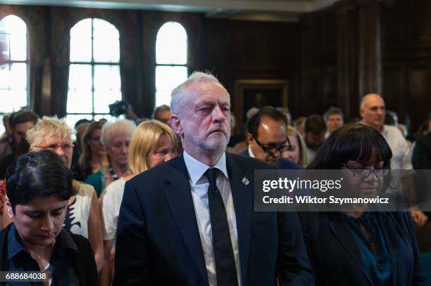 Jeremy Corbyn, Leader of the Labour Party, makes a speech at One Great George Street on democracy, solidarity and the relation between terrorism and...