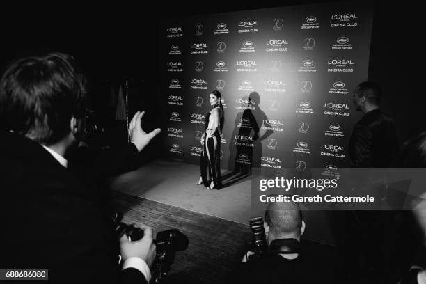 Eva Longoria attends L'Oreal Paris Cinema Club party during the 70th Cannes Film Festival at Martinez Hotel on May 24, 2017 in Cannes, France.