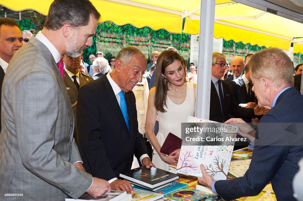 Spanish Royals Inugurate Books Fair 2017