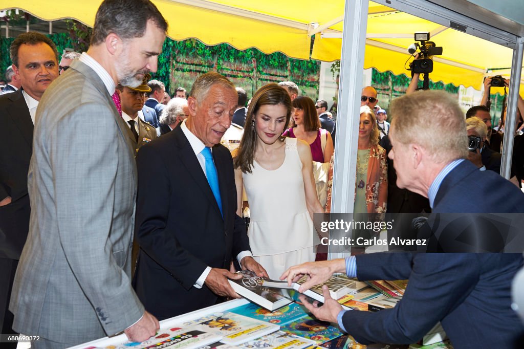 Spanish Royals Inugurate Books Fair 2017