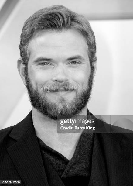 Actor Kellan Lutz attends the World Premiere of Warner Bros. Pictures' 'Wonder Woman' at the Pantages Theatre on May 25, 2017 in Hollywood,...