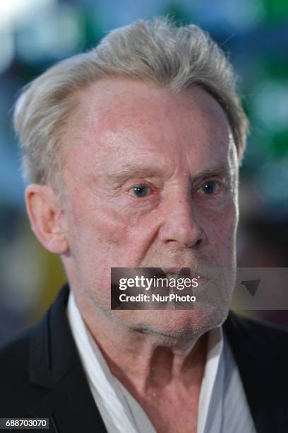 Daniel Olbrychski, a Polish actor best known for leading roles in several Andrzej Wajda movies, seen at the closing gala of NETIA OFF CAMERA...