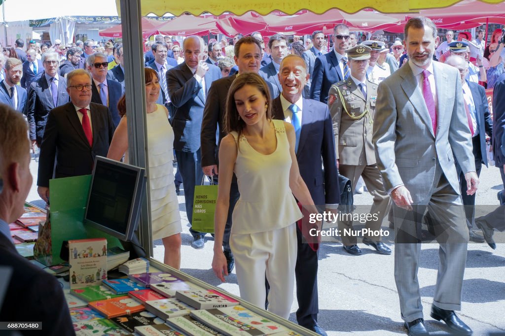 Spanish Royals Inugurate Books Fair 2017