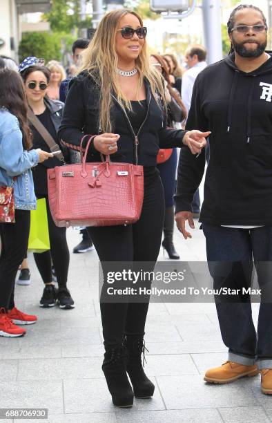 Mariah Carey is seen on May 25, 2017 in Los Angeles, CA.