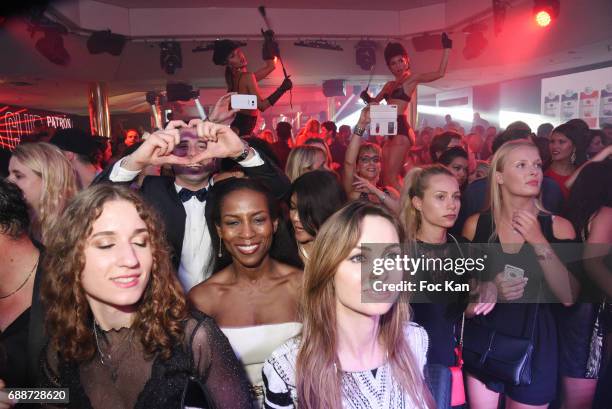 General view of atmosphere during the VIP Room Cannes Akon and Bob Sinclar Concert Party during the 70th annual Cannes Film Festival at on May 25,...