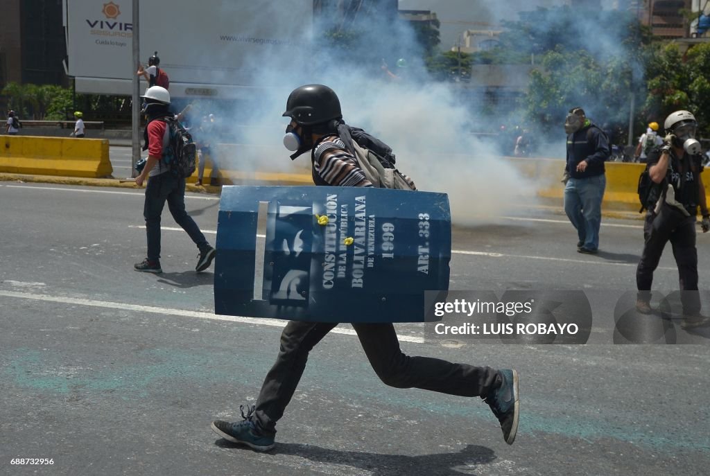 VENEZUELA-CRISIS-OPPOSITION-PROTEST