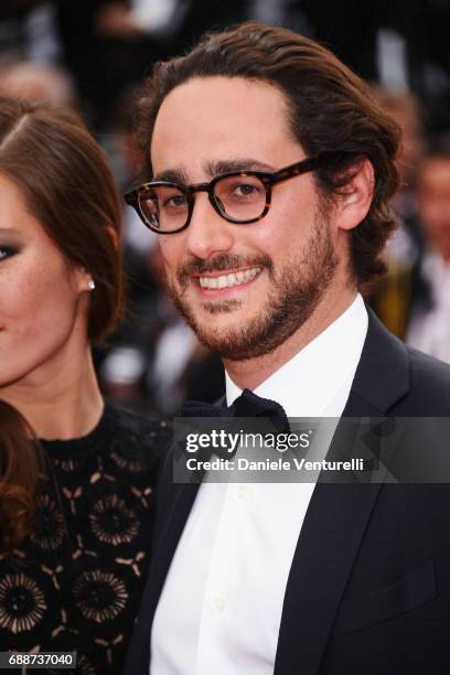 Thomas Hollande attends "Amant Double " Red Carpet Arrivals during the 70th annual Cannes Film Festival at Palais des Festivals on May 26, 2017 in...