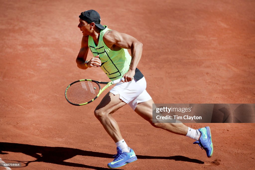 2017 French Open Tennis Tournament. Roland Garros. Paris, France.