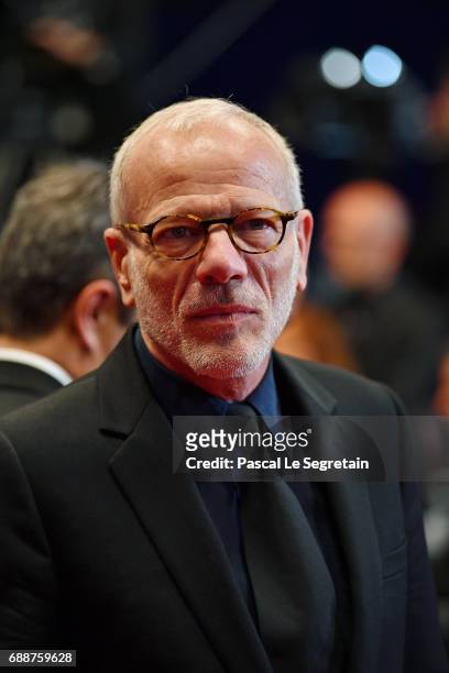 Pascal Greggory attends the "In The Fade " screening during the 70th annual Cannes Film Festival at Palais des Festivals on May 26, 2017 in Cannes,...