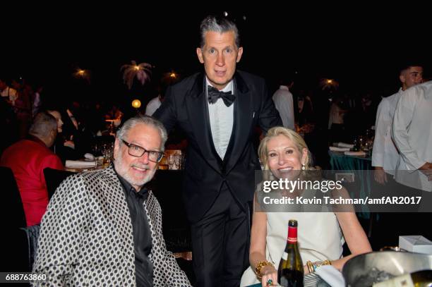 Guests attend the amfAR Gala Cannes 2017 at Hotel du Cap-Eden-Roc on May 25, 2017 in Cap d'Antibes, France.