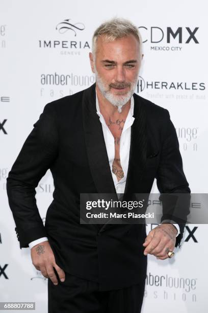 Gianluca Vacchi attends the Amber Lounge Fashion Monaco 2017 at Le Meridien Beach Plaza Hotelon May 26, 2017 in Monaco, Monaco.