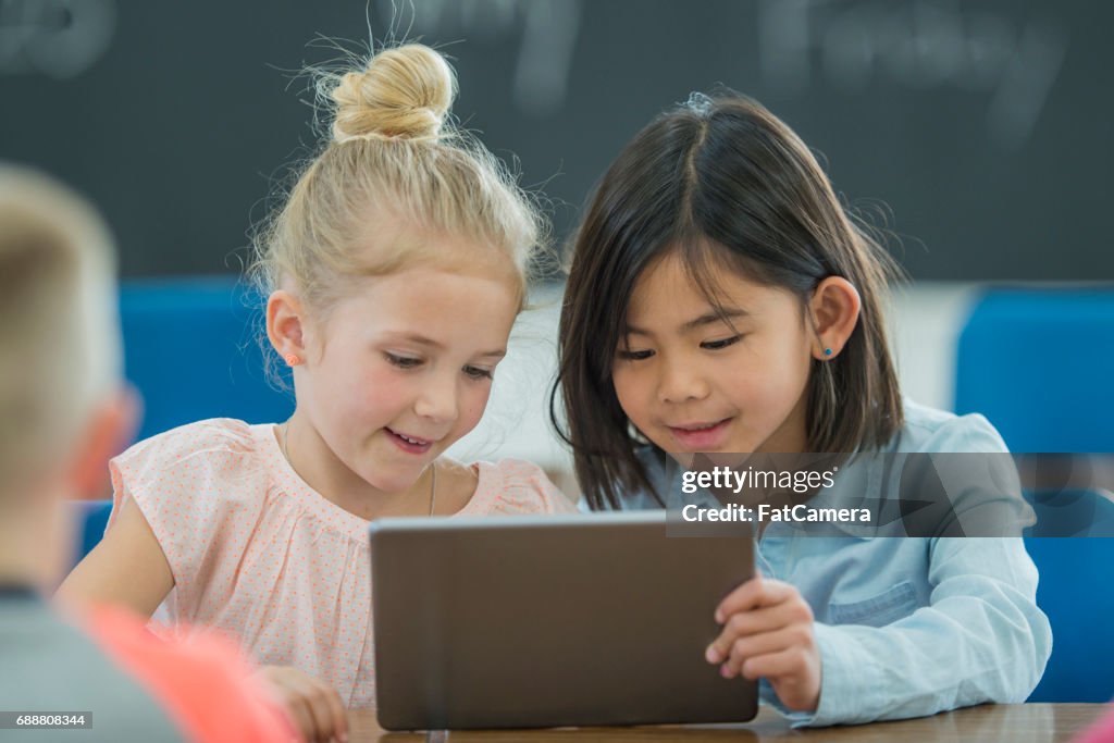 Learning Together on a Digital Tablet