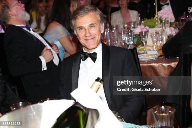 Christoph Waltz at the amfAR Gala Cannes 2017 at Hotel du Cap-Eden-Roc on May 25, 2017 in Cap d'Antibes, France.