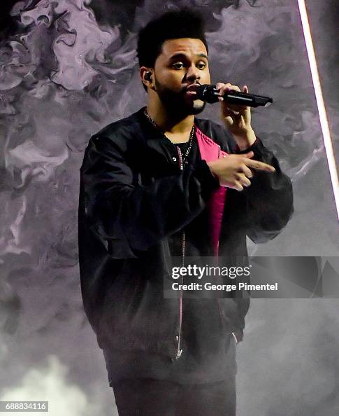 The Weeknd W Rizz Singer/Songwriter The Weeknd performs in support of the Starboy ...