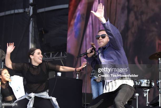 Macklemore of Macklemore & Ryan Lewis performs during BottleRock Napa Valley on May 26, 2017 in Napa, California.