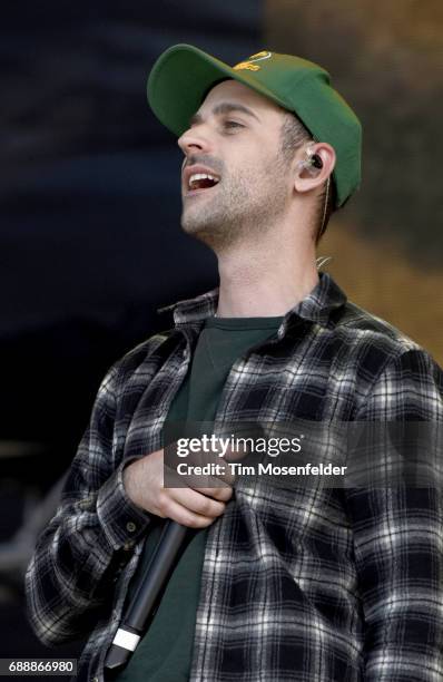 Ryan Lewis of Macklemore & Ryan Lewis performs during BottleRock Napa Valley on May 26, 2017 in Napa, California.