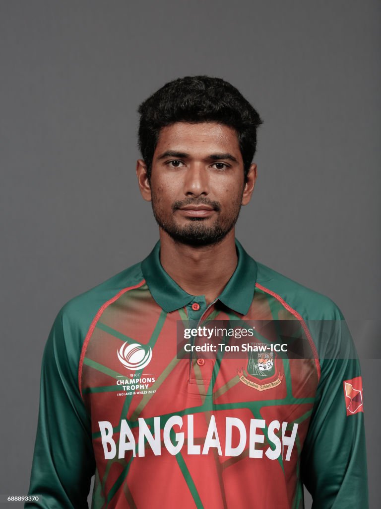 Mahmudullah of Bangladesh poses for a picture during the Bangladesh ...